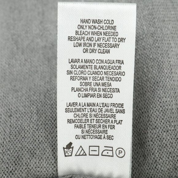 Karl Lagerfled Sweater Womens Small Gray Bell Sleeves Bows Cold Shoulder - Picture 13 of 14